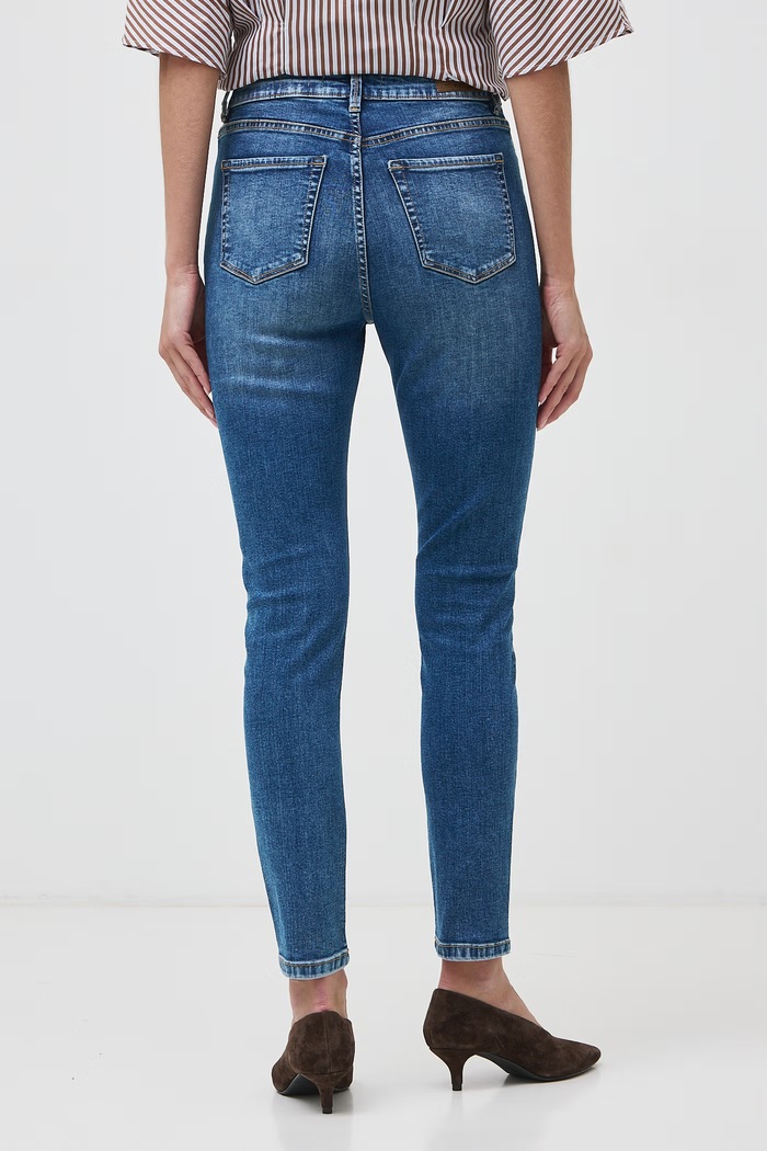 Jeansy skinny damskie Medicine RW26-SJD050 niebieski