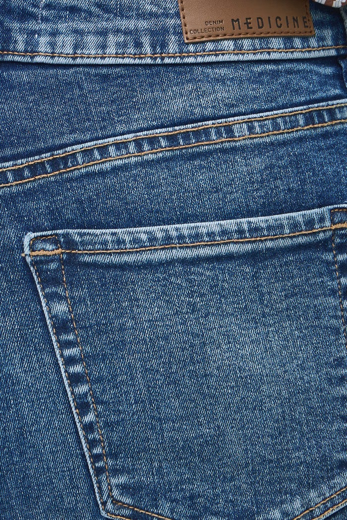Jeansy skinny damskie Medicine niebieski RW26-SJD050