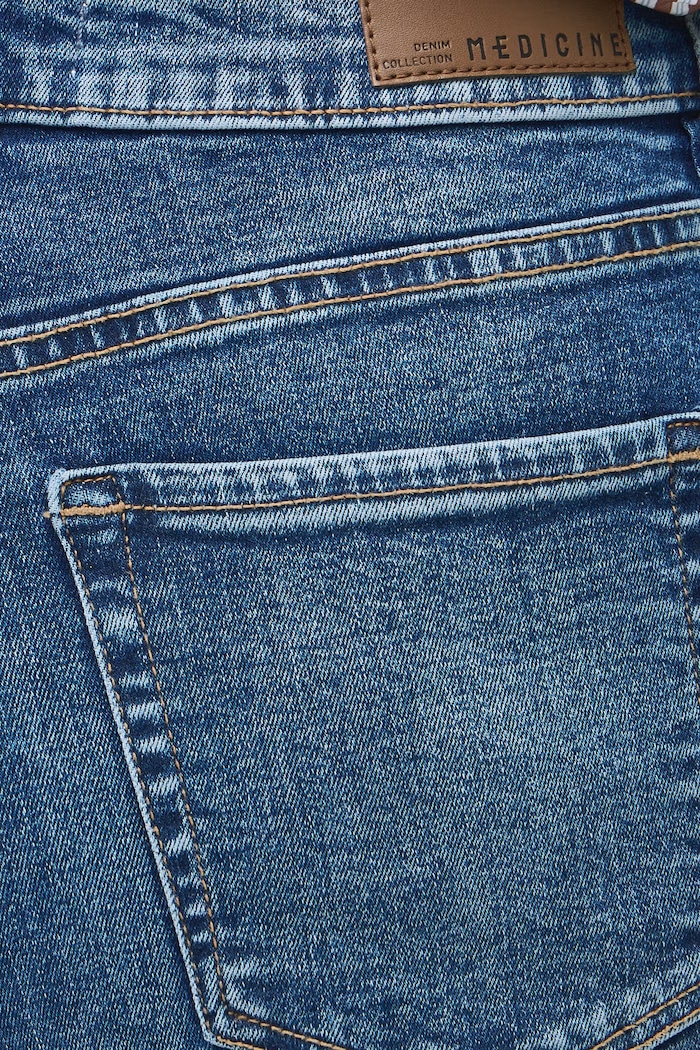 Jeansy skinny damskie Medicine niebieski RW26-SJD050