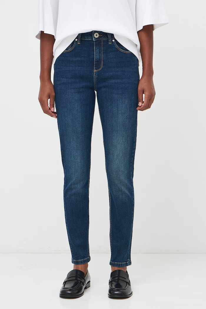 Medicine Jeansy skinny damskie RW26-SJD050 granatowy RW26