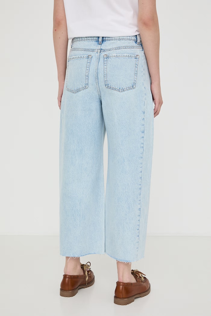 Odzież Medicine jeansy wide leg damskie RW26-SJD100 niebieski