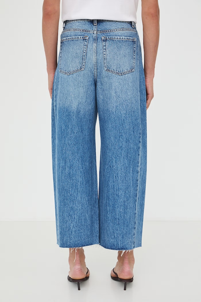 Odzież Medicine jeansy wide leg damskie RW26-SJD100 niebieski