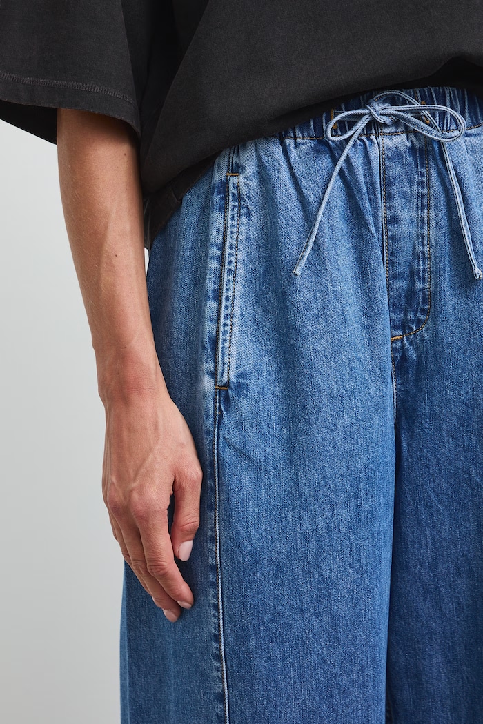 Medicine jeansy slouchy damskie niebieski RW26-SJD103