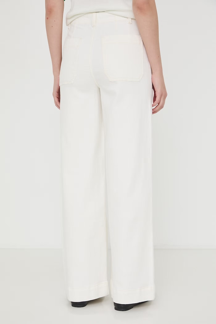 Odzież Medicine jeansy wide leg damskie RW26-SJD106 beżowy