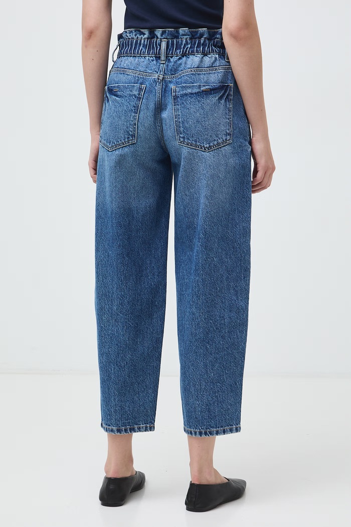 Odzież Medicine jeansy slouchy damskie RW26-SJD300 niebieski