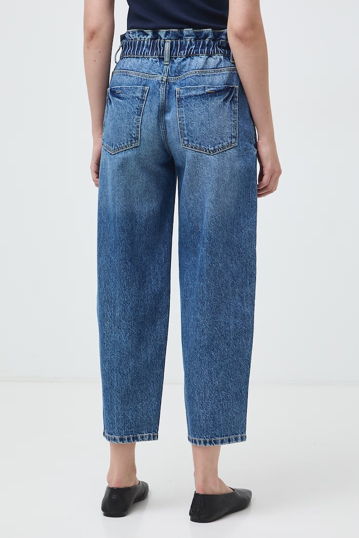Odzież Medicine jeansy slouchy damskie RW26-SJD300 niebieski