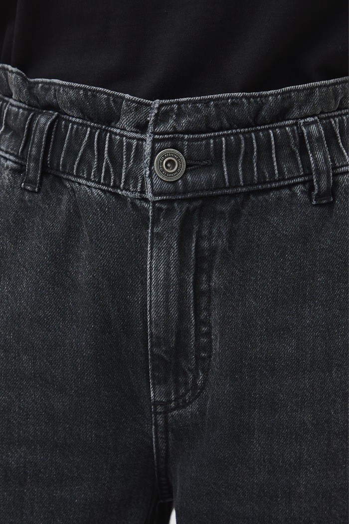 Medicine jeansy slouchy damskie czarny RW26-SJD301