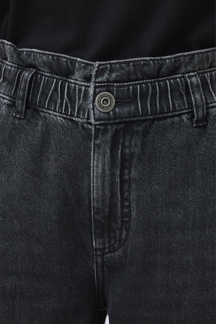 Medicine jeansy slouchy damskie czarny RW26-SJD301