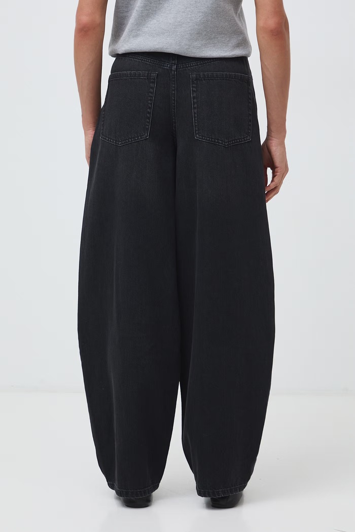 Odzież Medicine jeansy wide leg damskie RW26-SJD305 czarny