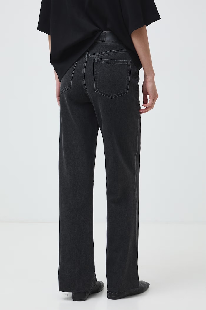 Odzież Medicine jeansy wide leg damskie RW26-SJD307 czarny