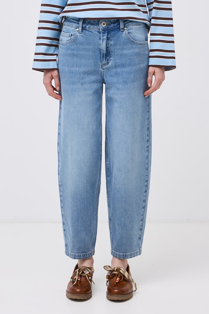 Medicine Jeansy slouchy damskie RW26-SJD410 niebieski RW26