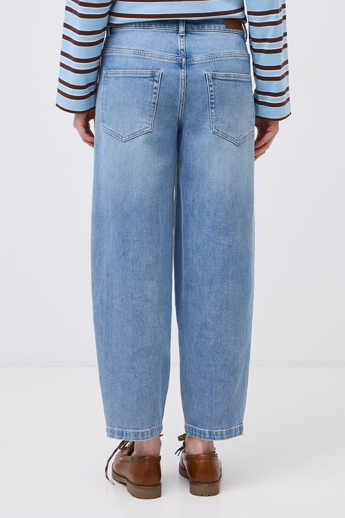 Odzież Medicine Jeansy slouchy damskie RW26-SJD410 niebieski