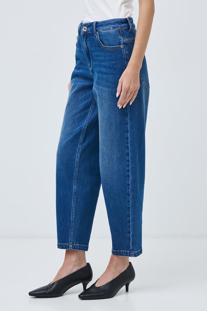 Jeansy slouchy damskie Medicine RW26-SJD410 niebieski