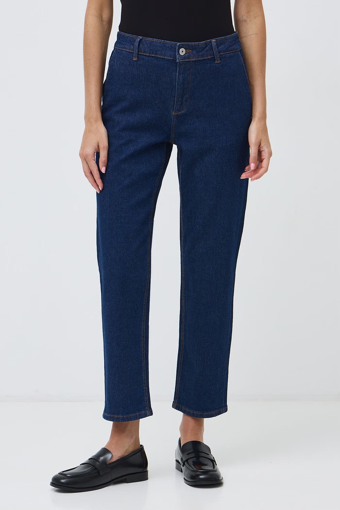 Medicine Jeansy chino damskie RW26-SJD509 granatowy RW26