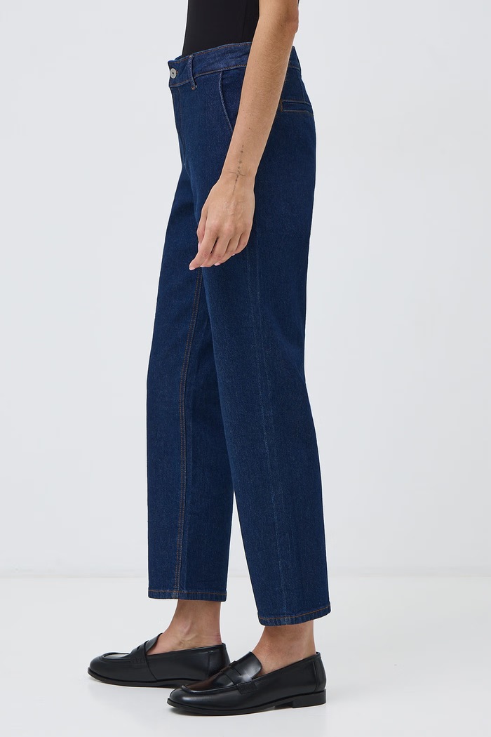 Jeansy chino damskie Medicine RW26-SJD509 granatowy
