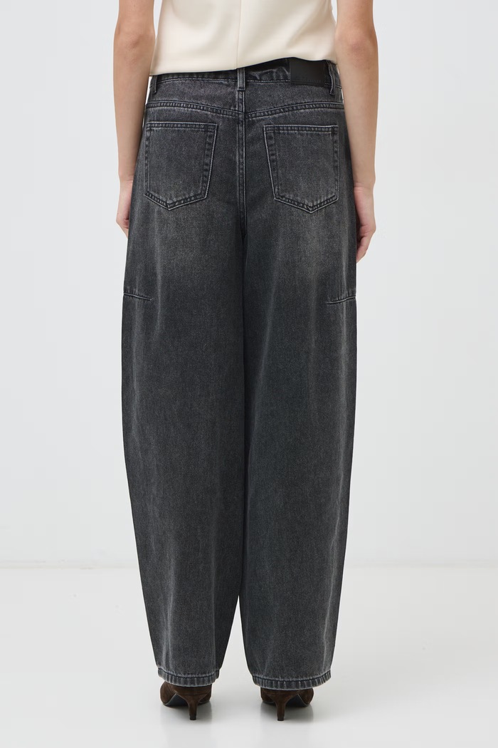 Odzież Medicine Jeansy slouchy damskie RW26-SJD512 szary