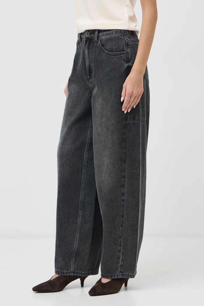 Jeansy slouchy damskie Medicine RW26-SJD512 szary