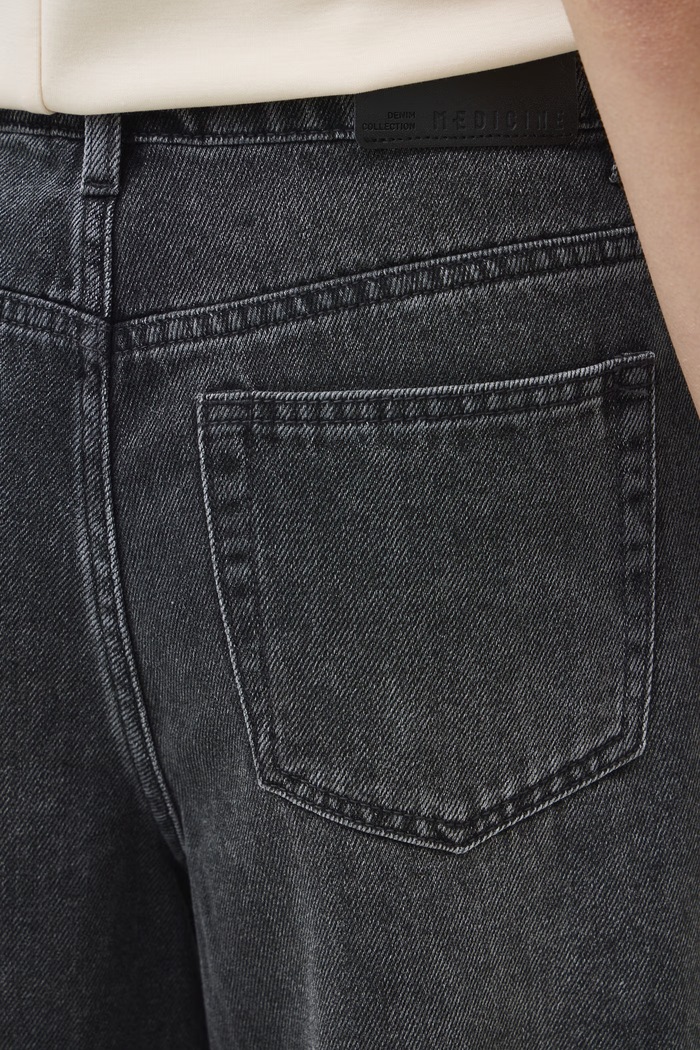 Jeansy slouchy damskie Medicine szary RW26-SJD512