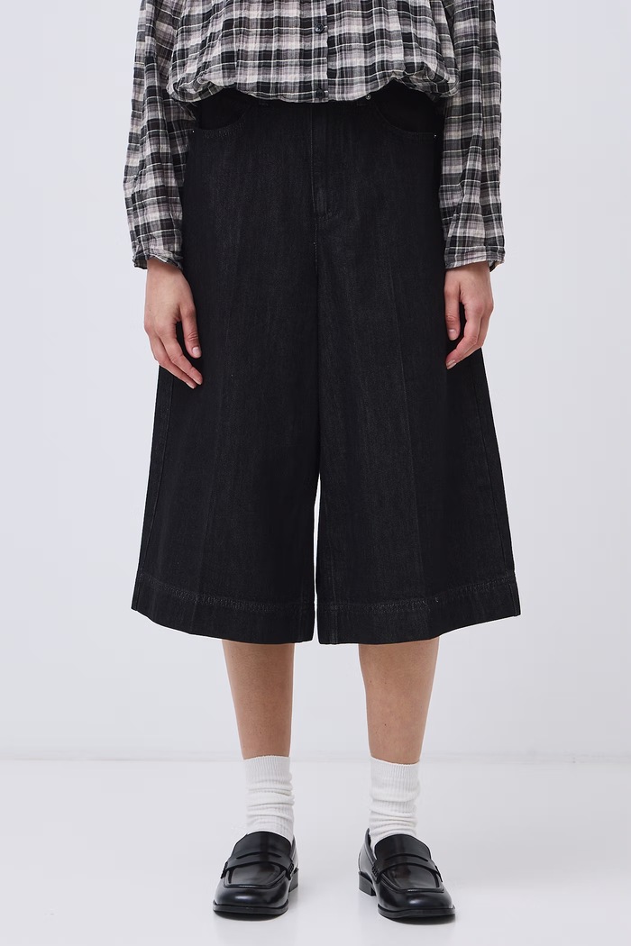 Medicine Jeansy wide leg damskie RW26-SJD602 czarny RW26
