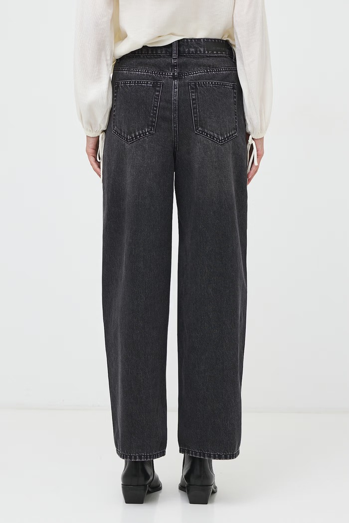 Jeansy barrel damskie Medicine RW26-SJD604 czarny