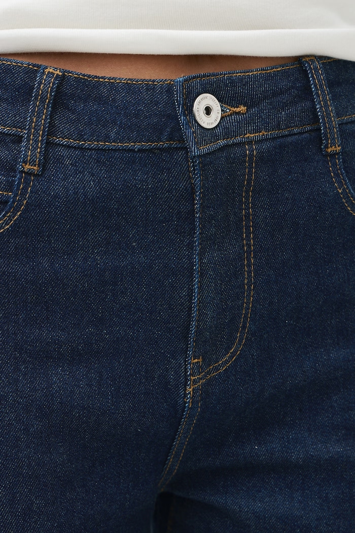 Jeansy straight damskie Medicine granatowy RW26-SJD702