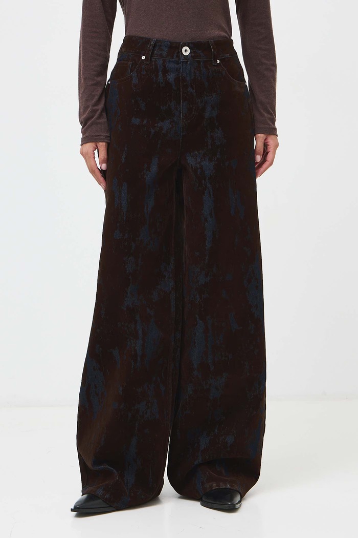 Medicine Jeansy damskie RW26-SJD800 granatowy RW26