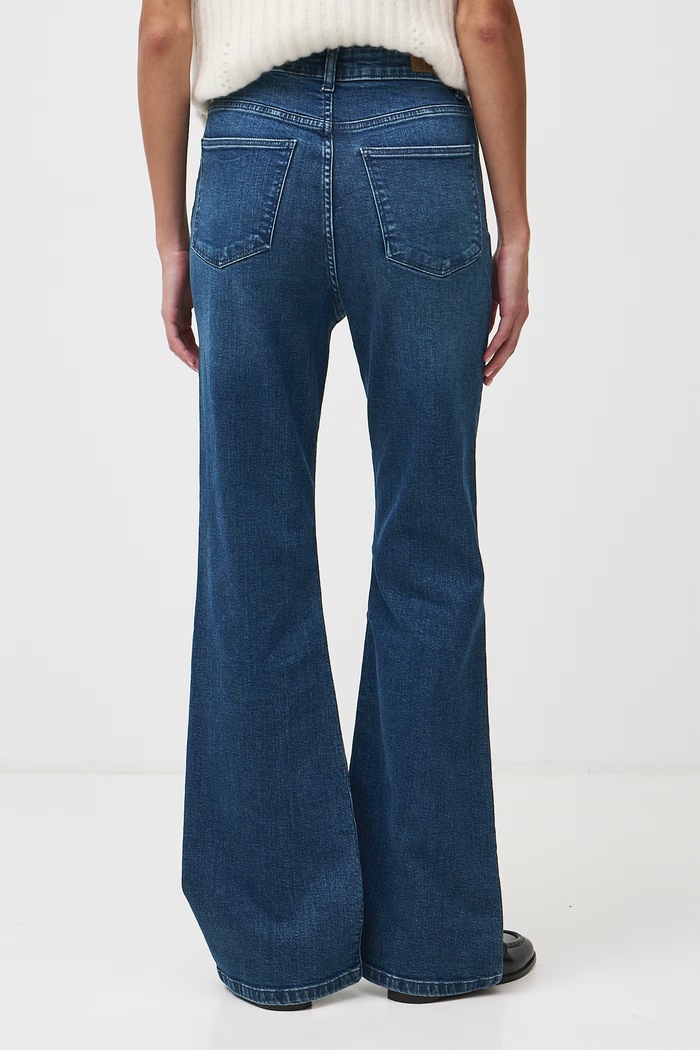 Jeansy flare damskie Medicine RW26-SJD900 niebieski