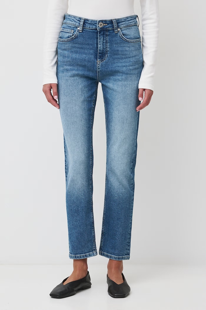 Medicine Jeansy slim fit damskie RW26-SJD902 niebieski RW26