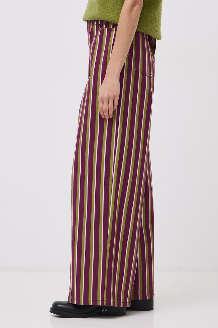 Odzież Medicine Jeansy wide leg damskie RW26-SJD990 fioletowy