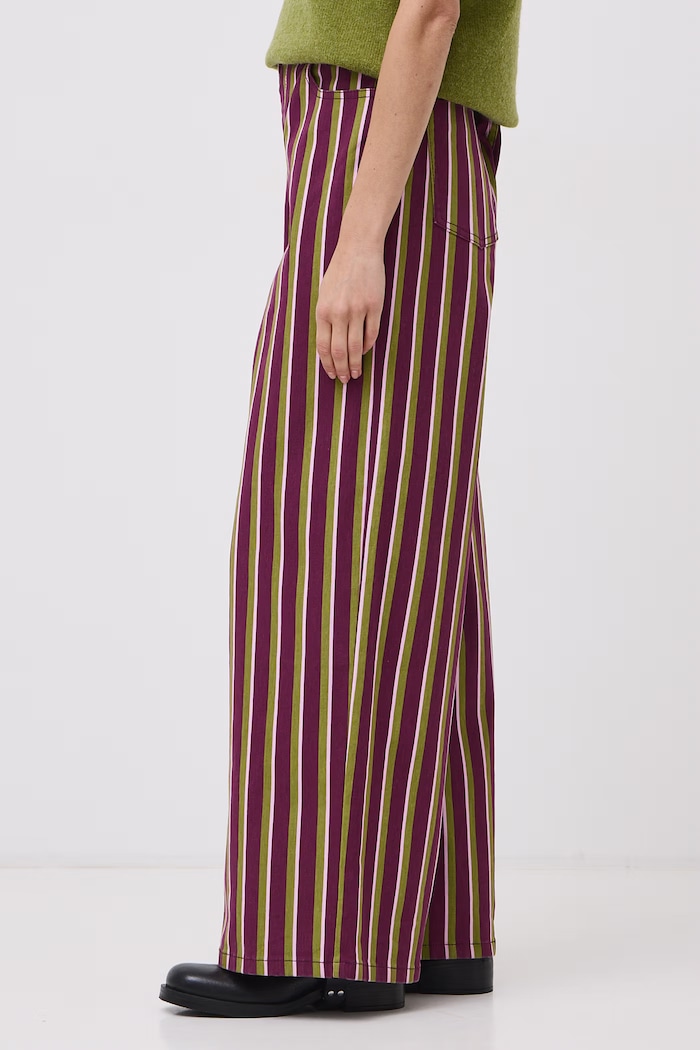 Odzież Medicine Jeansy wide leg damskie RW26-SJD990 fioletowy