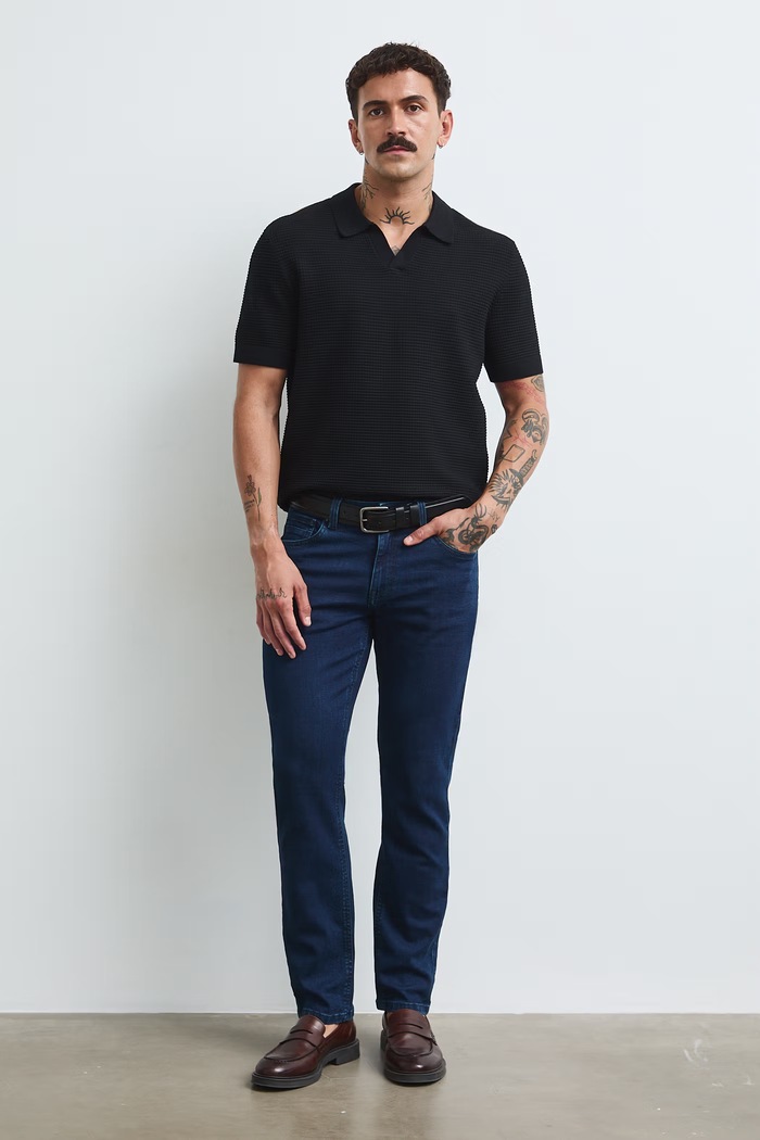 Medicine Jeansy slim fit męskie granatowy RW26-SJM040