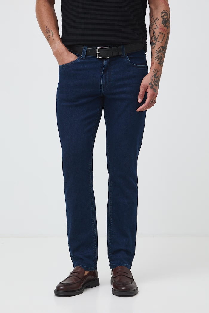 Medicine Jeansy slim fit męskie RW26-SJM040 granatowy RW26