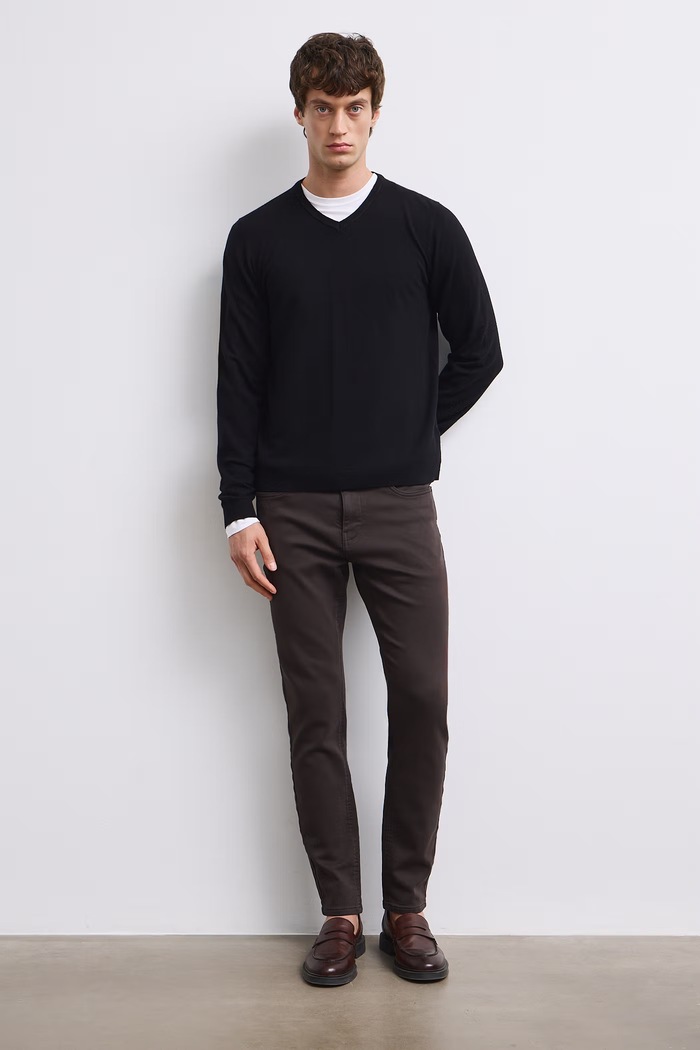 Medicine Jeansy slim fit męskie brązowy RW26-SJM062