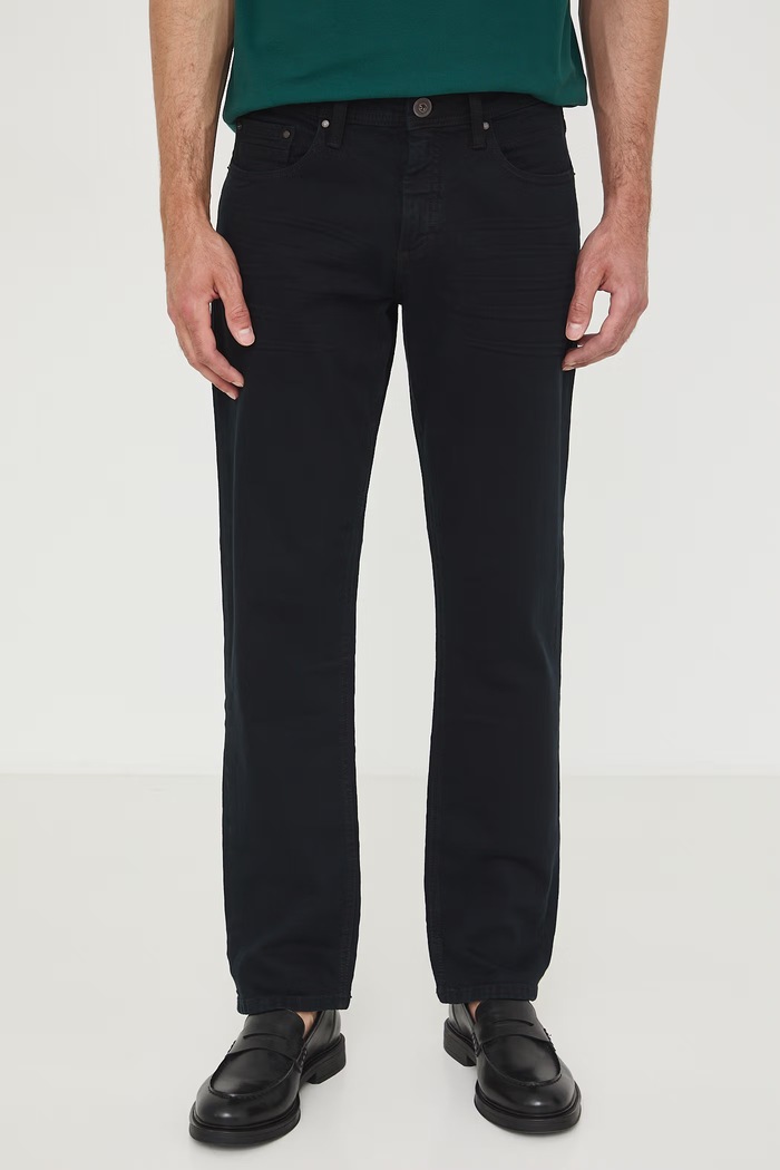 Medicine jeansy regularne męskie RW26-SJM100 czarny RW26