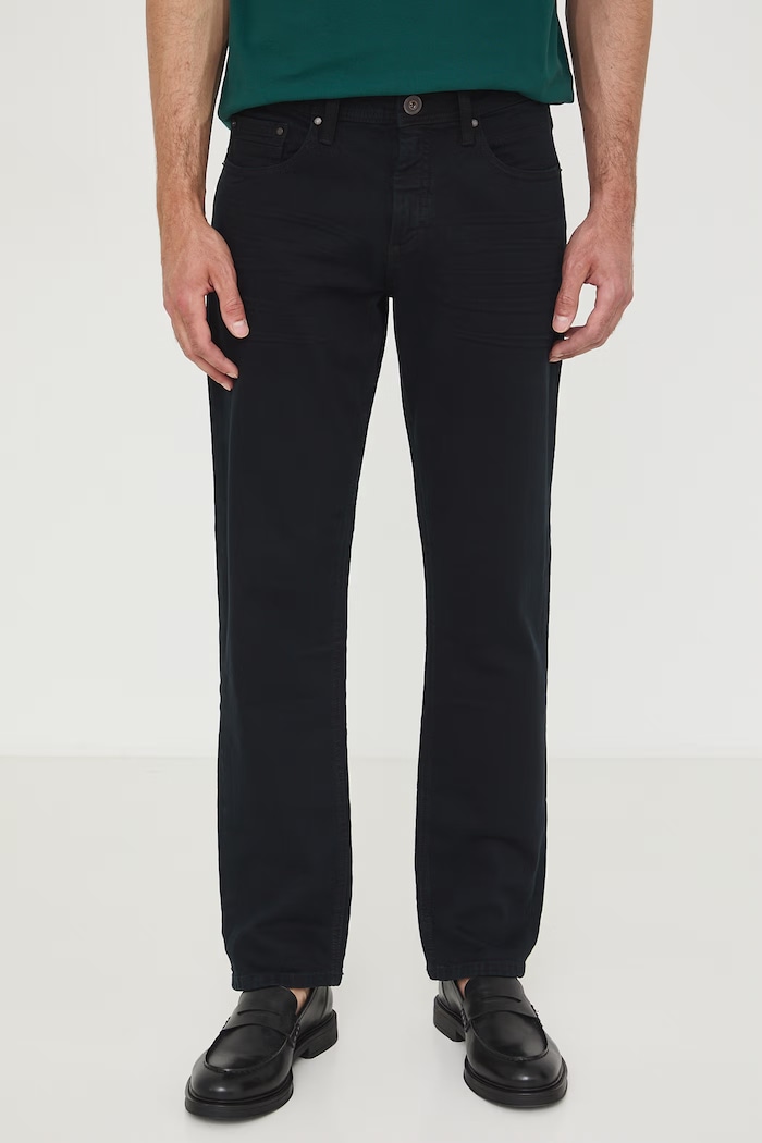 Medicine jeansy regularne męskie RW26-SJM100 czarny RW26