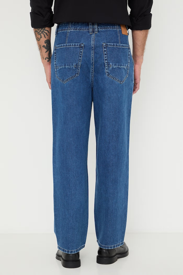 Odzież Medicine jeansy loose męskie RW26-SJM101 niebieski