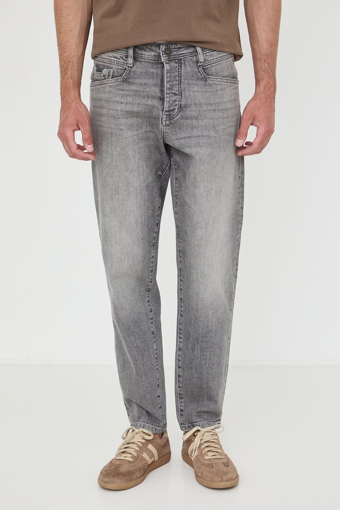 Medicine jeansy tapered męskie RW26-SJM102 szary RW26