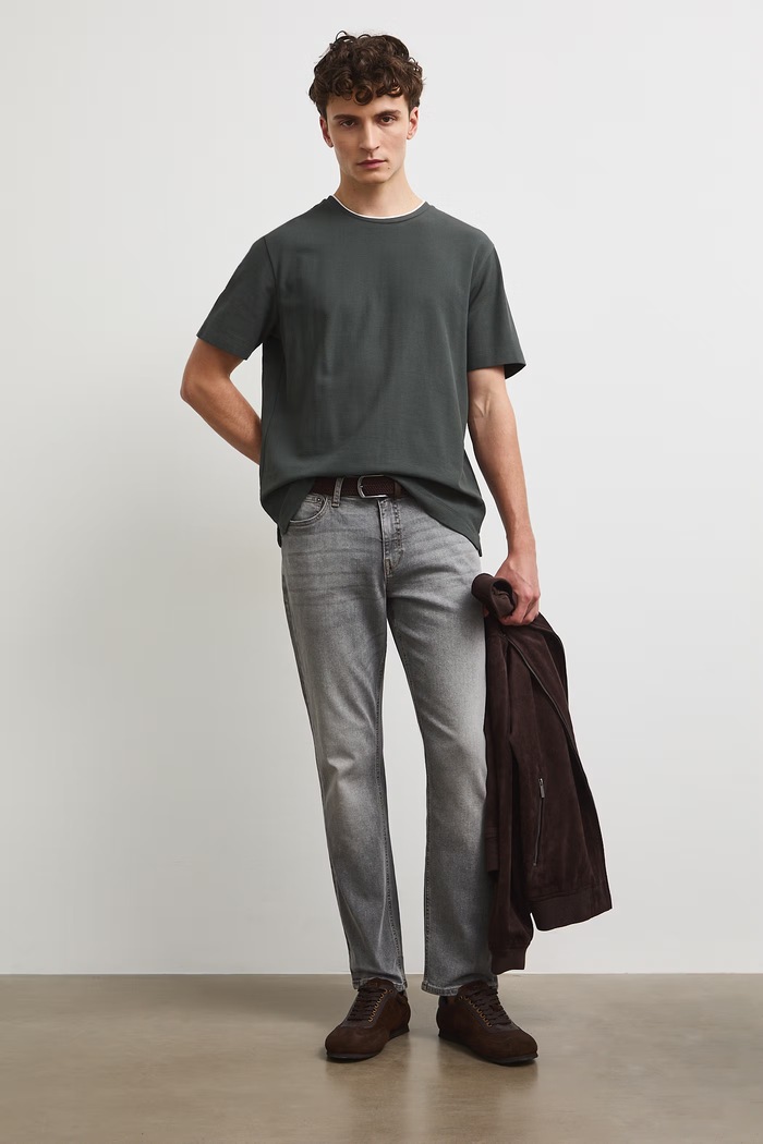 Medicine jeansy slim fit męskie szary RW26-SJM306