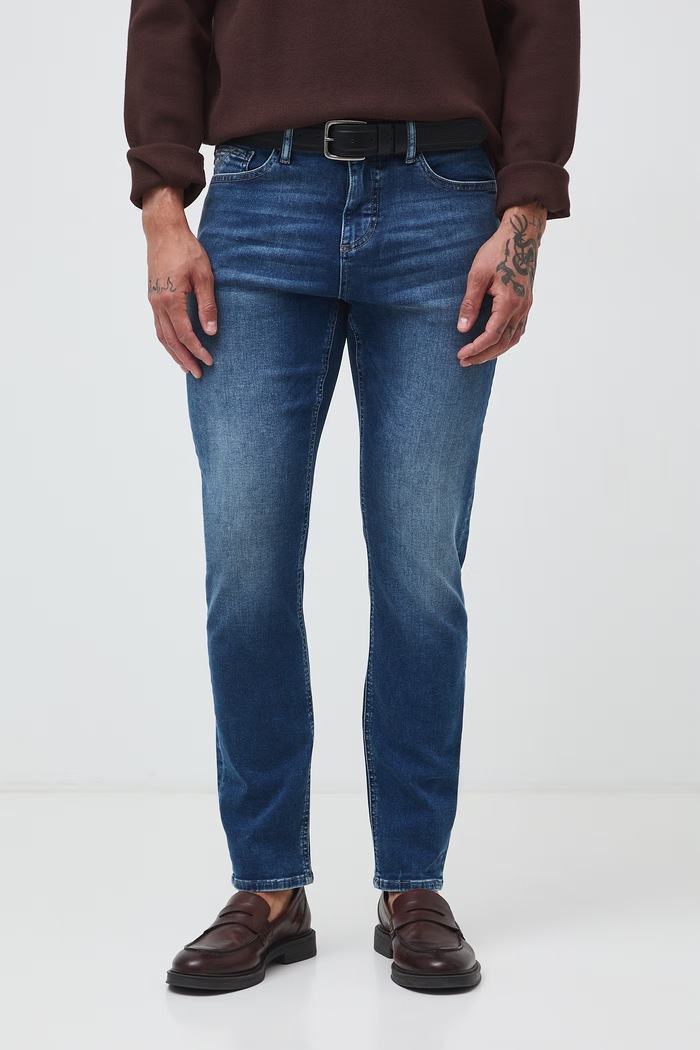 Medicine Jeansy slim fit męskie RW26-SJM400 granatowy RW26