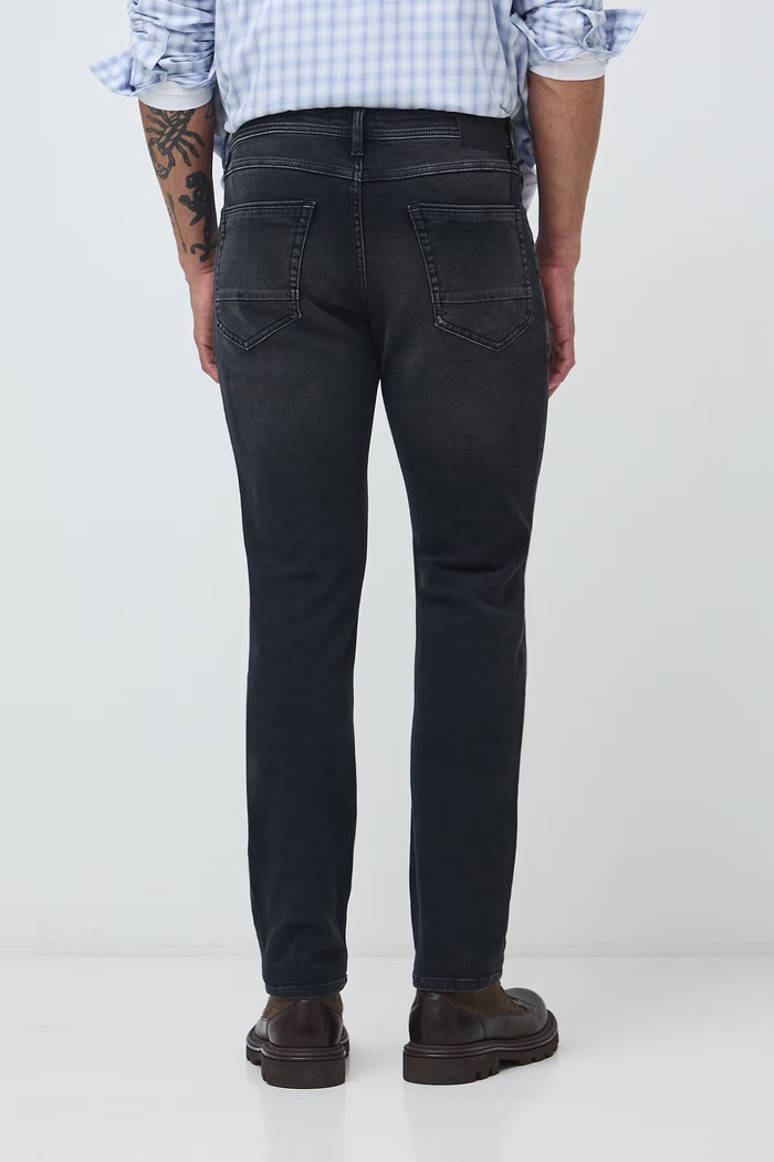Odzież Medicine Jeansy slim fit męskie RW26-SJM400 czarny