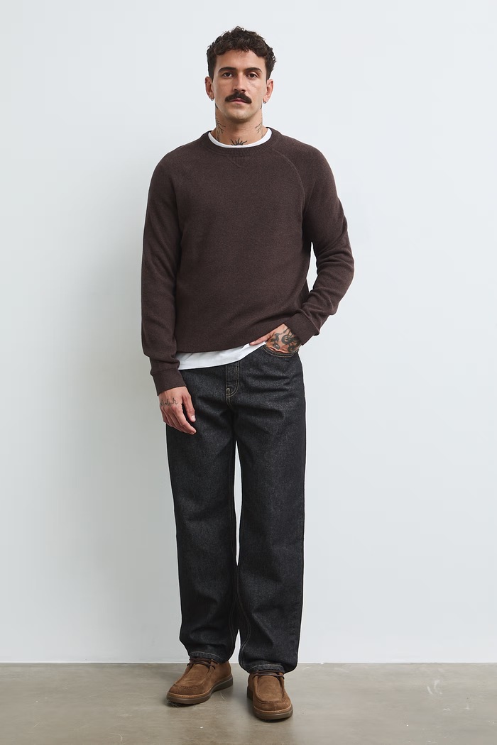 Medicine Jeansy loose męskie czarny RW26-SJM404