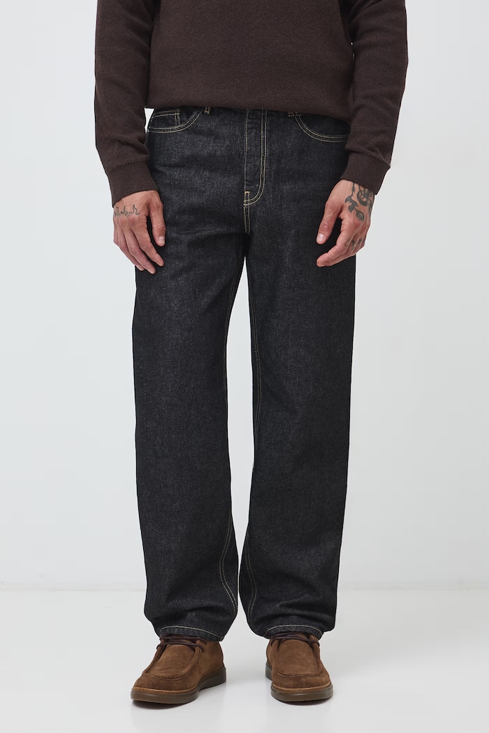 Medicine Jeansy loose męskie RW26-SJM404 czarny RW26