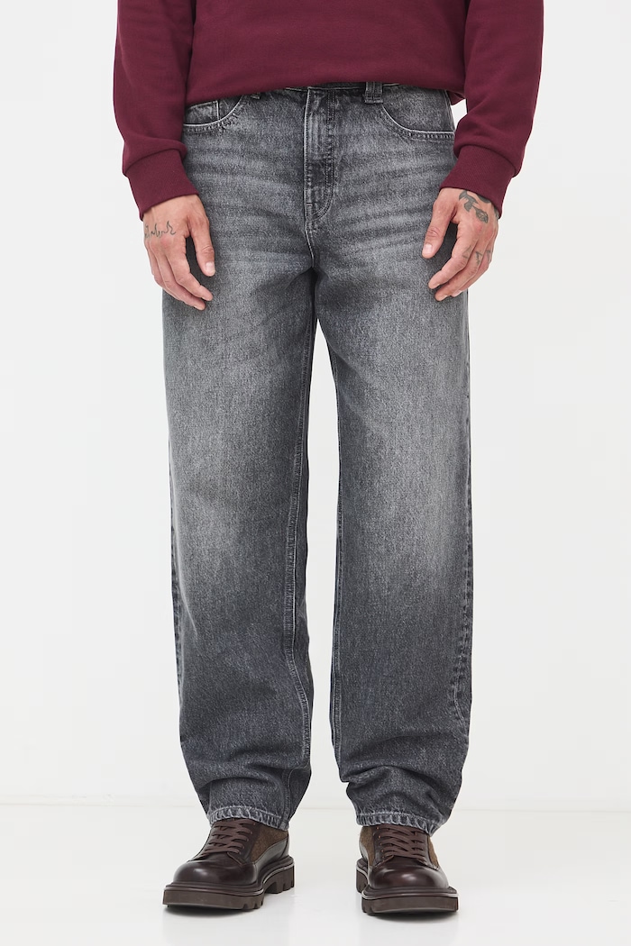 Medicine Jeansy loose męskie RW26-SJM404 szary RW26