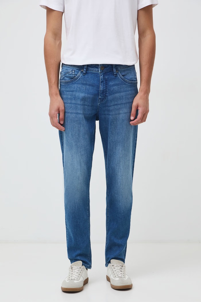 Medicine Jeansy tapered męskie RW26-SJM505 niebieski RW26