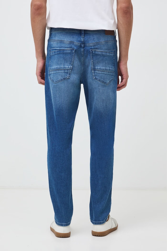 Odzież Medicine Jeansy tapered męskie RW26-SJM505 niebieski