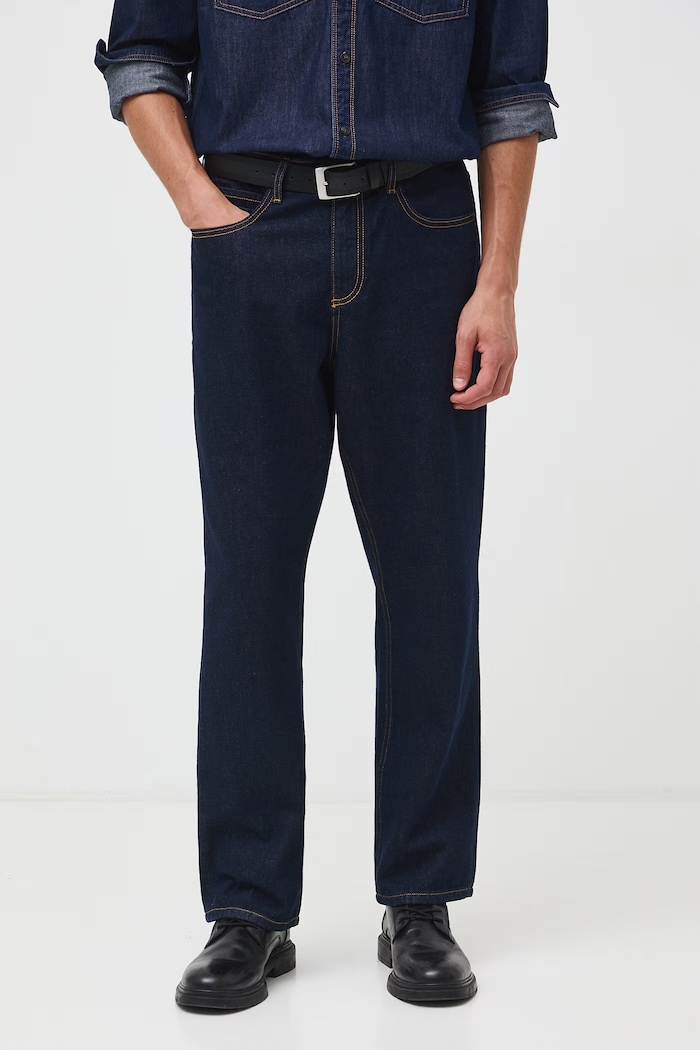 Medicine Jeansy loose męskie RW26-SJM520 granatowy RW26