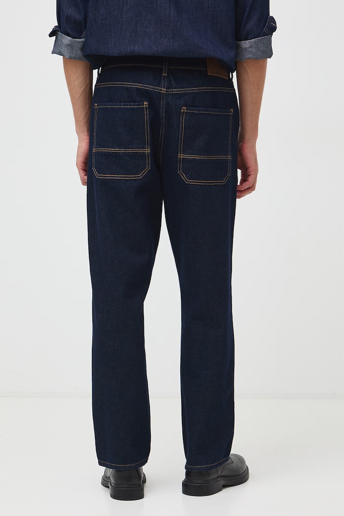 Jeansy loose męskie Medicine RW26-SJM520 granatowy