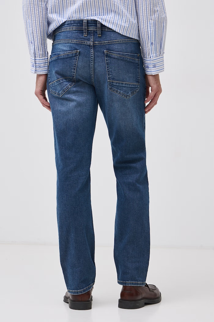 Odzież Medicine Jeansy slim fit męskie RW26-SJM604 niebieski