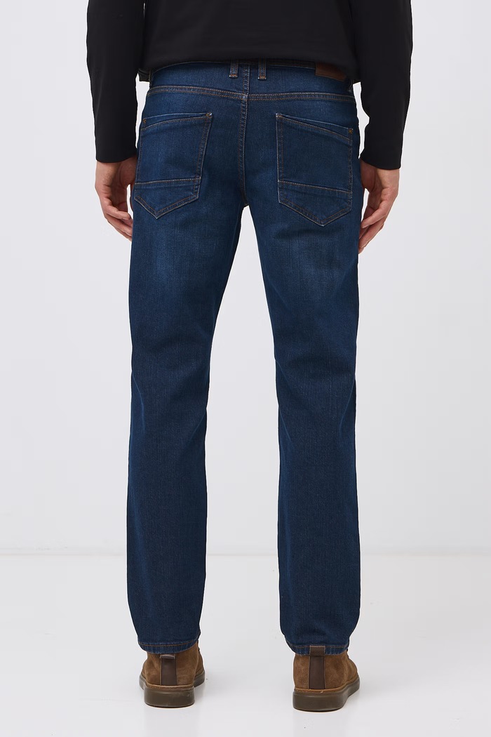 Odzież Medicine Jeansy slim fit męskie RW26-SJM604 granatowy