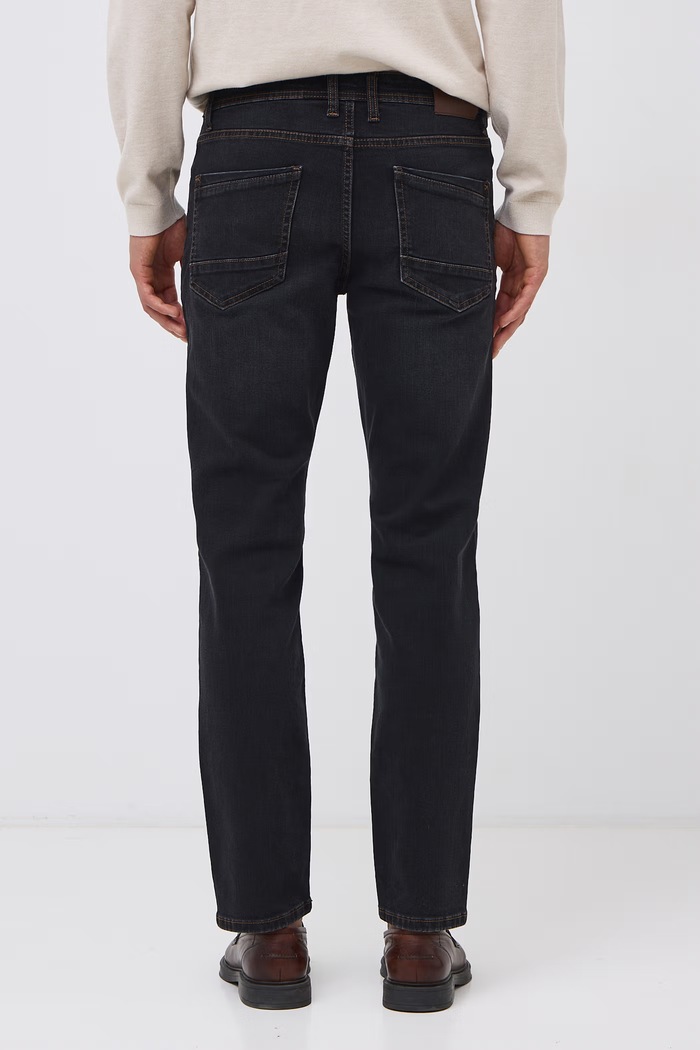 Odzież Medicine Jeansy slim fit męskie RW26-SJM604 czarny